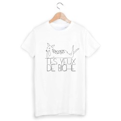 T-Shirt imprimé tes yeux de biche