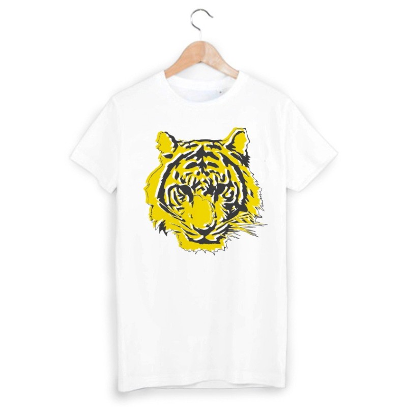 T-Shirt imprimé illustration tigre