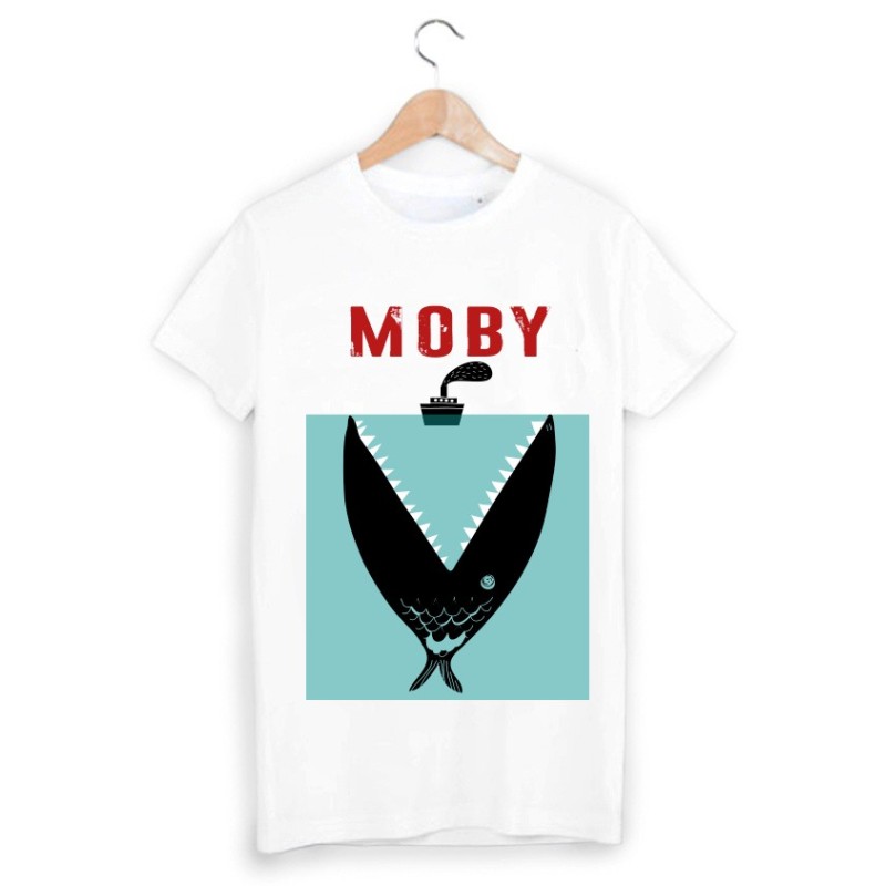 T-Shirt imprimé Moby Dick