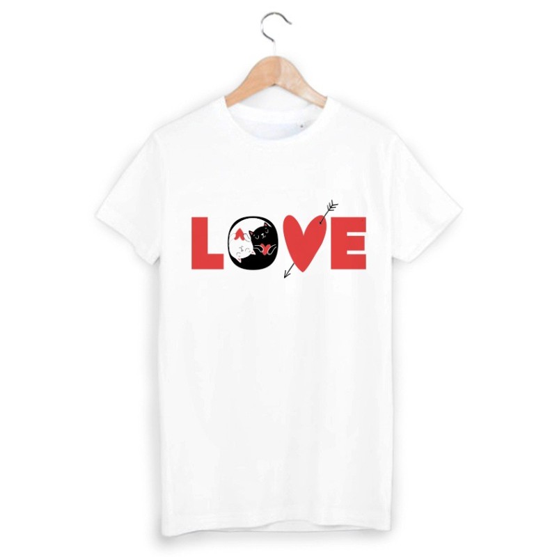 T-Shirt imprimé love 