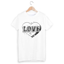 T-Shirt imprimé coeur love