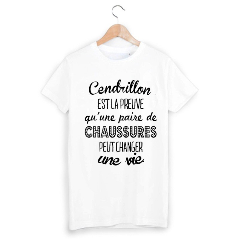 T-Shirt imprimé cendrillon 