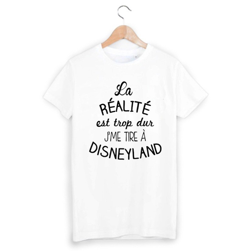 T-Shirt imprimé je me tire à disneyland