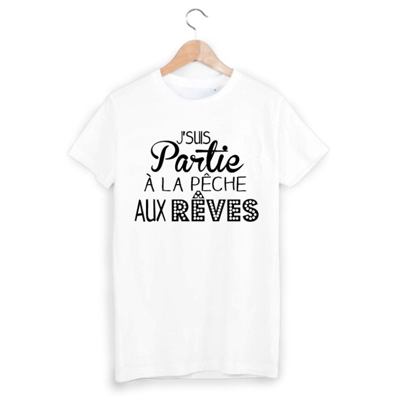 T-Shirt imprimé partie a la peche aux reves 