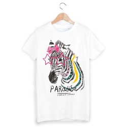 T-Shirt imprimé zebre