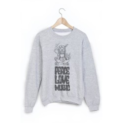Sweat-Shirt imprimé peace
