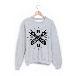 Sweat-Shirt imprimé forever rock