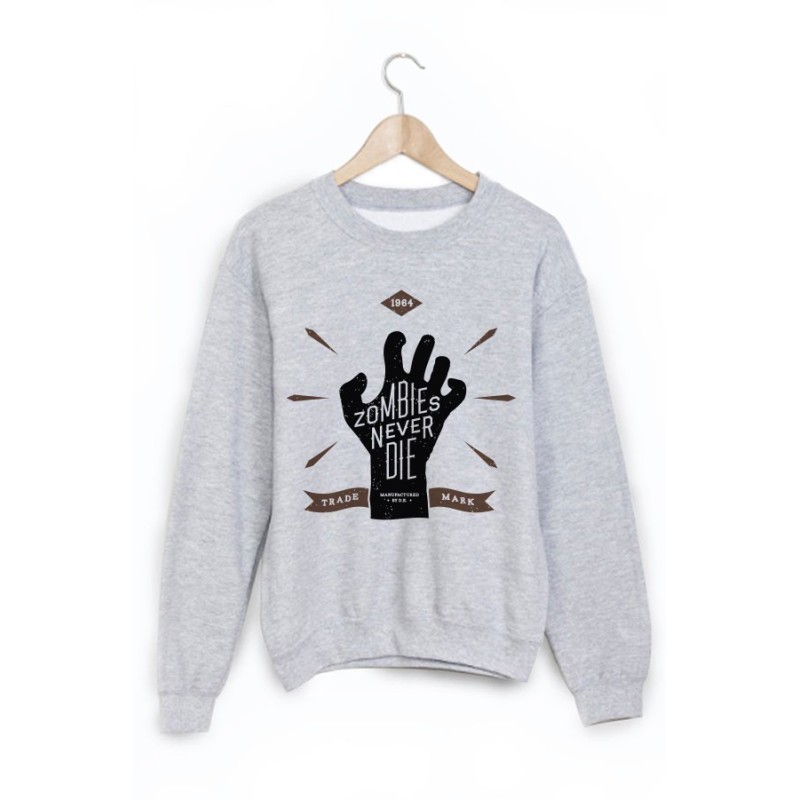 Sweat-Shirt imprimé  zombies