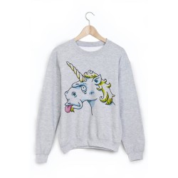 Sweat-Shirt imprimé licorne