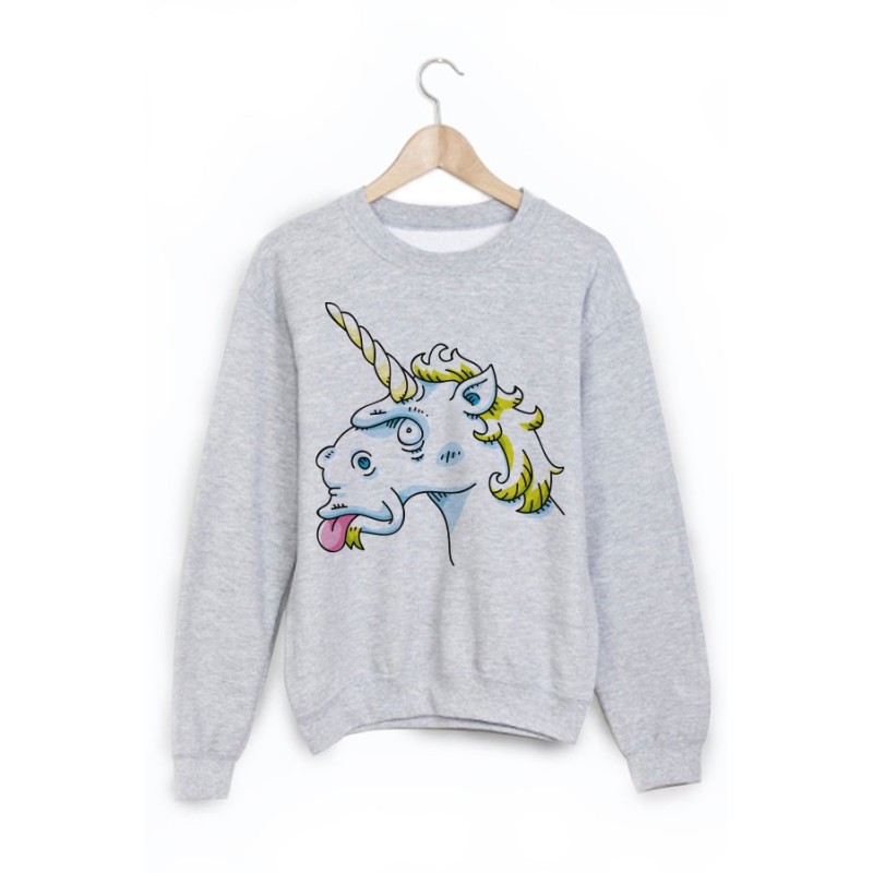 Sweat-Shirt imprimé licorne
