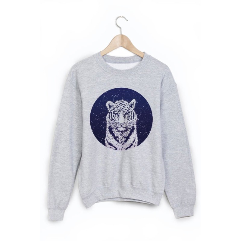 Sweat-Shirt imprimé tigre 