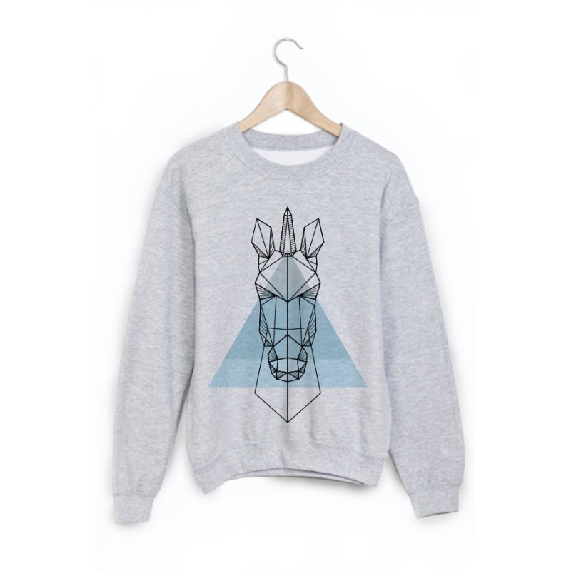 Sweat-Shirt imprimé licorne
