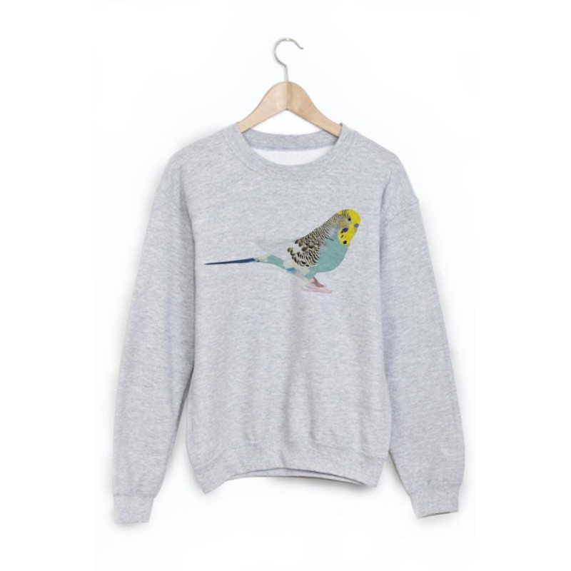 Sweat-Shirt imprimé oiseau 