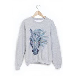 Sweat-Shirt imprimé cheva