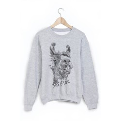 Sweat-Shirt imprimé serge le lama