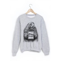 Sweat-Shirt imprimé pere castor