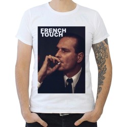 T-Shirt imprimé jacques chirac french touch