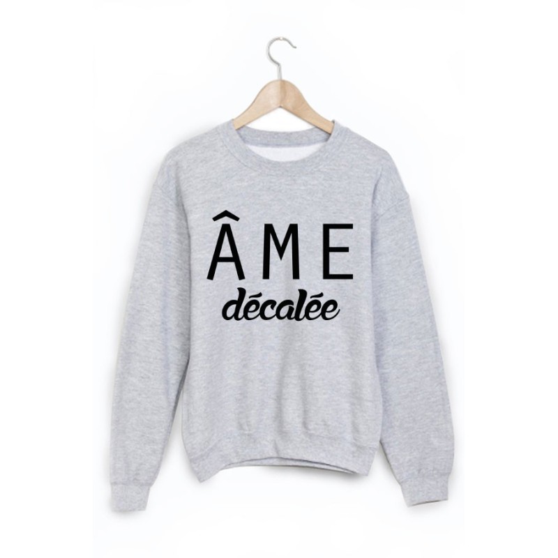 Sweat-Shirt imprimé ame decalée