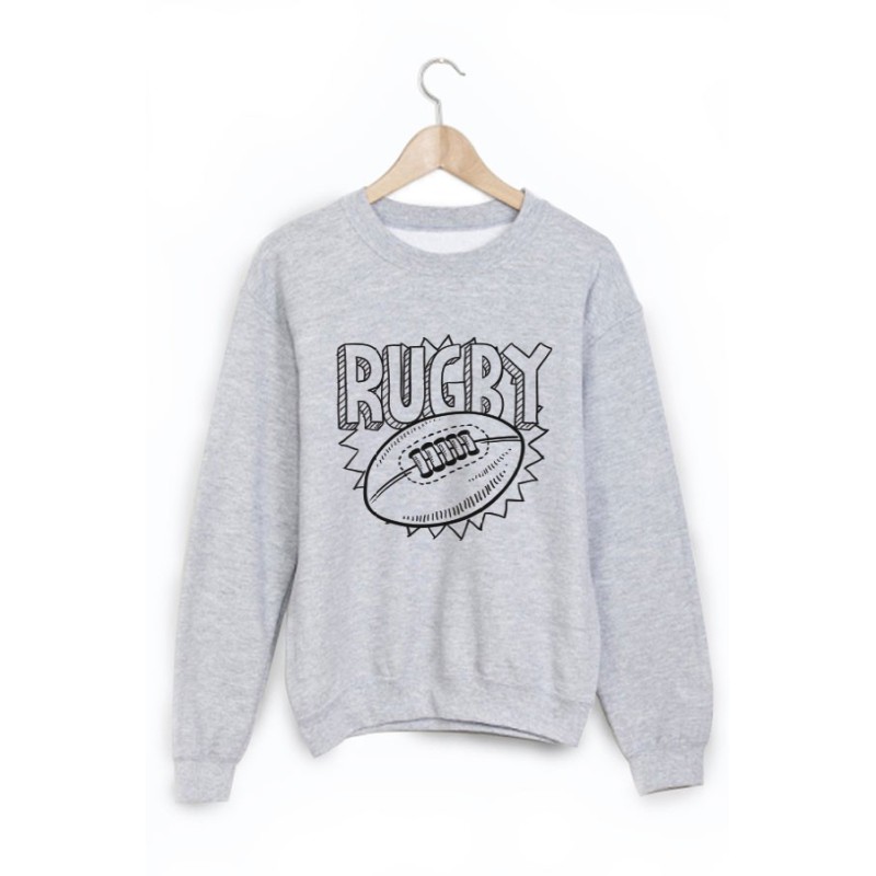 Sweat-Shirt imprimé rugby