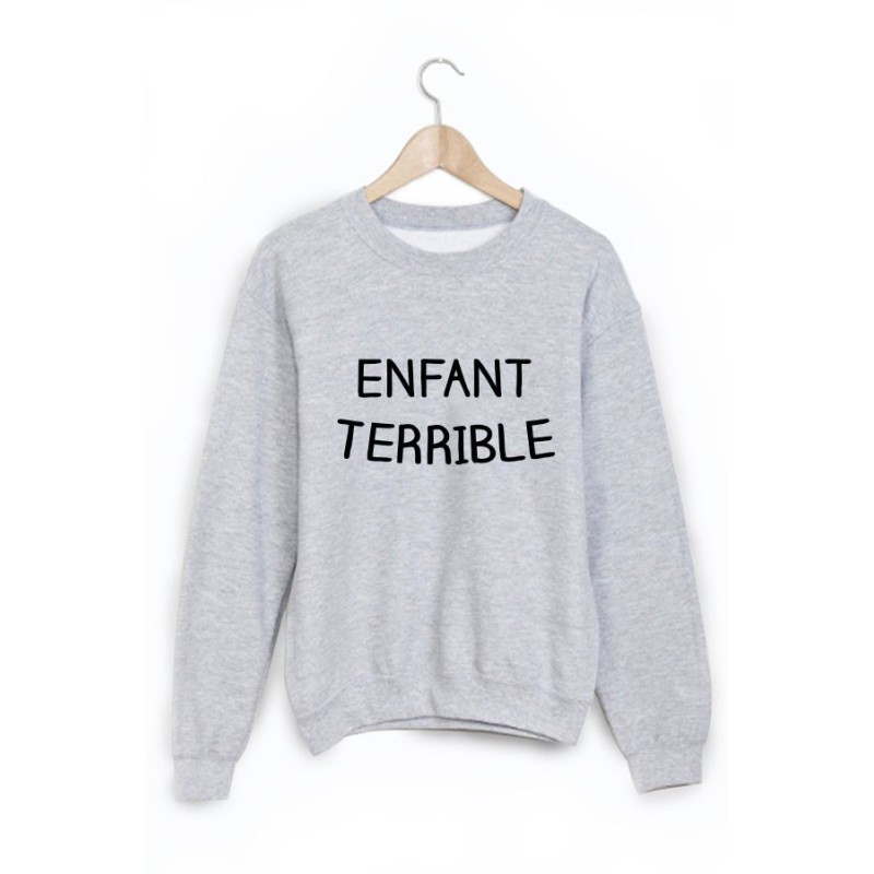 Sweat-Shirt imprimé enfant térrible 