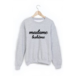 Sweat-Shirt imprimé madame boheme
