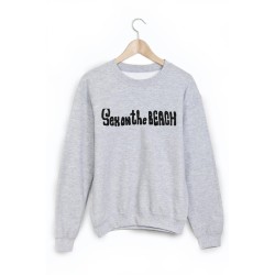 Sweat-Shirt imprimé sex on the beatch 