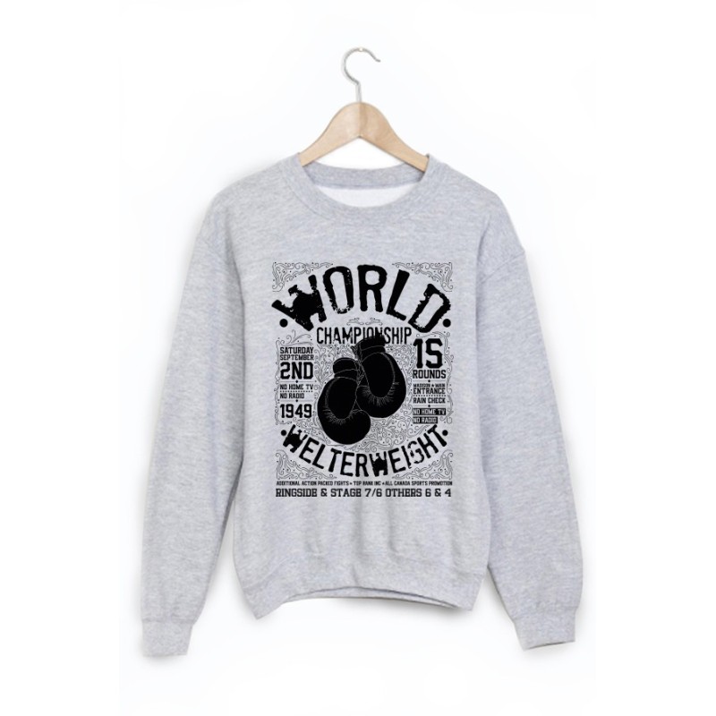 Sweat-Shirt imprimé box
