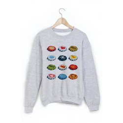 Sweat-Shirt imprimé capsules pop art