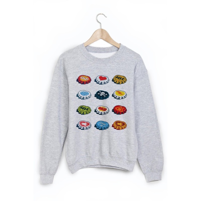Sweat-Shirt imprimé capsules pop art