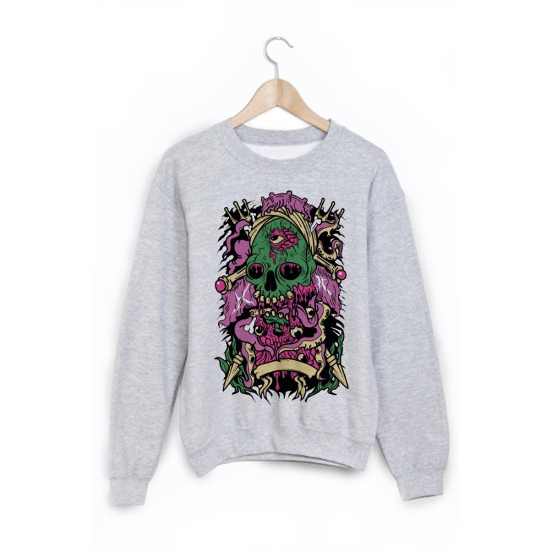 Sweat-Shirt imprimé skull