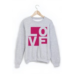 Sweat-Shirt imprimé love