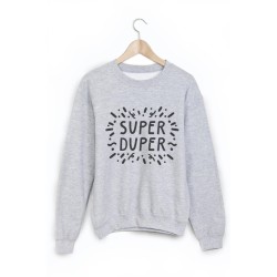 Sweat-Shirt imprimé super 