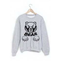 Sweat-Shirt imprimé ours 