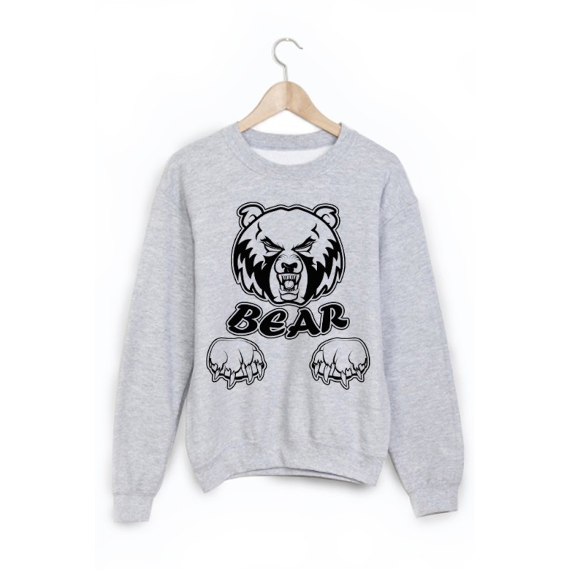 Sweat-Shirt imprimé ours 