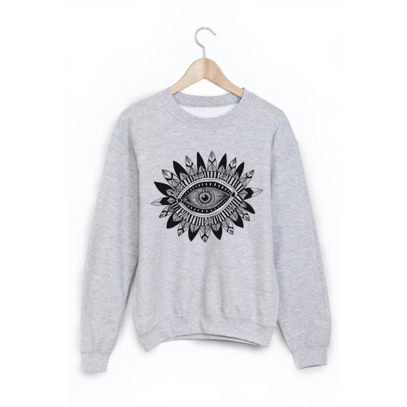 Sweat-Shirt imprimé HIPPIE 