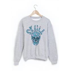 Sweat-Shirt imprimé skull  