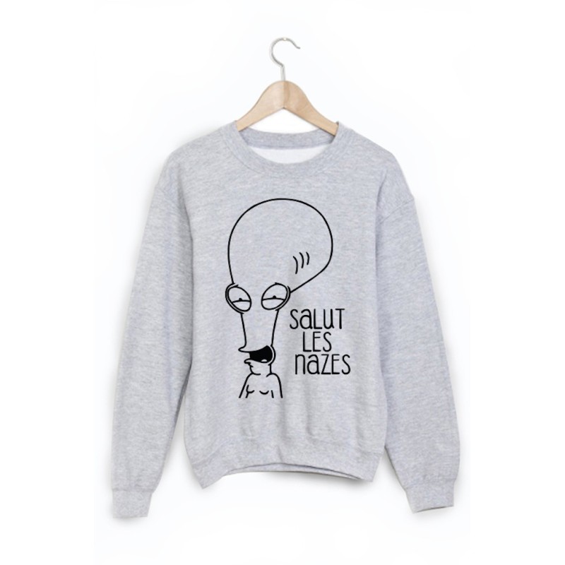 Sweat-Shirt Salut les nazes
