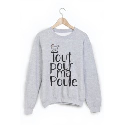Sweat-Shirt imprimé flamant rose