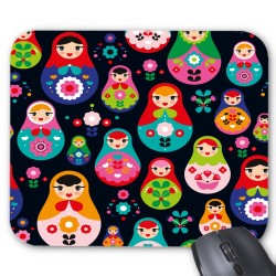 Tapis de souris poupées russes 