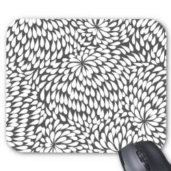 Tapis de souris déco gris