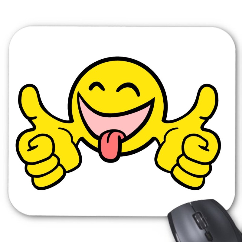 Tapis de souris smiley