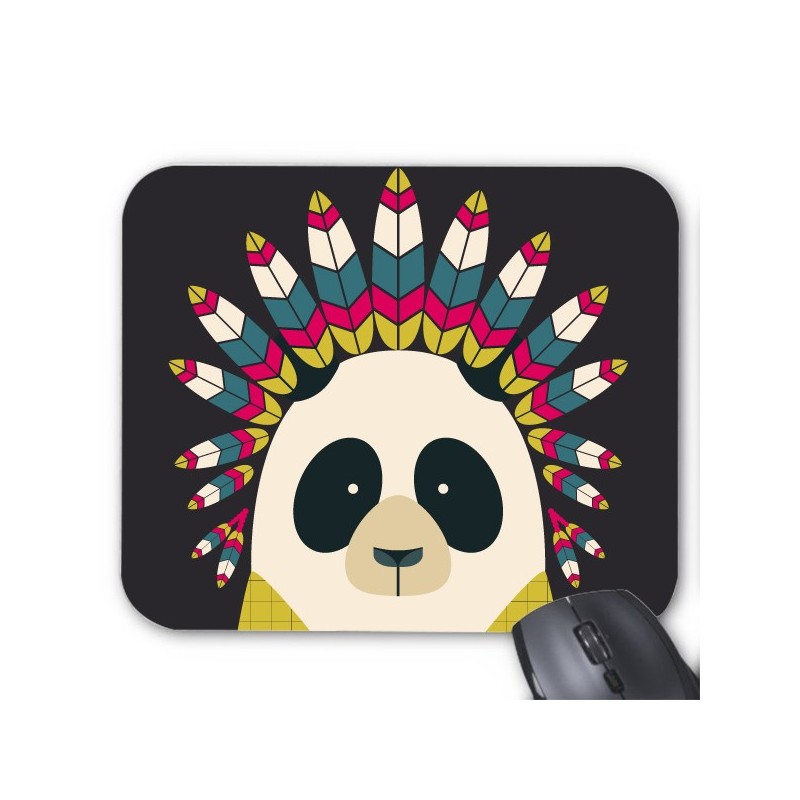 Tapis de souris panda indien 
