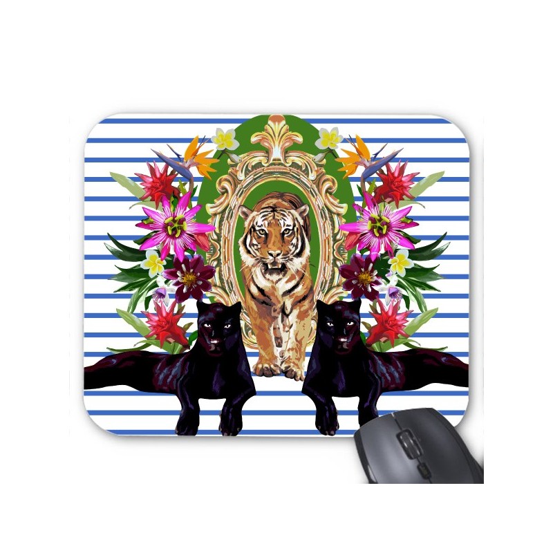 Tapis de souris tigre panthere
