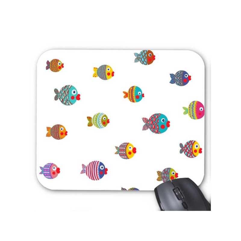 Tapis de souris poisson