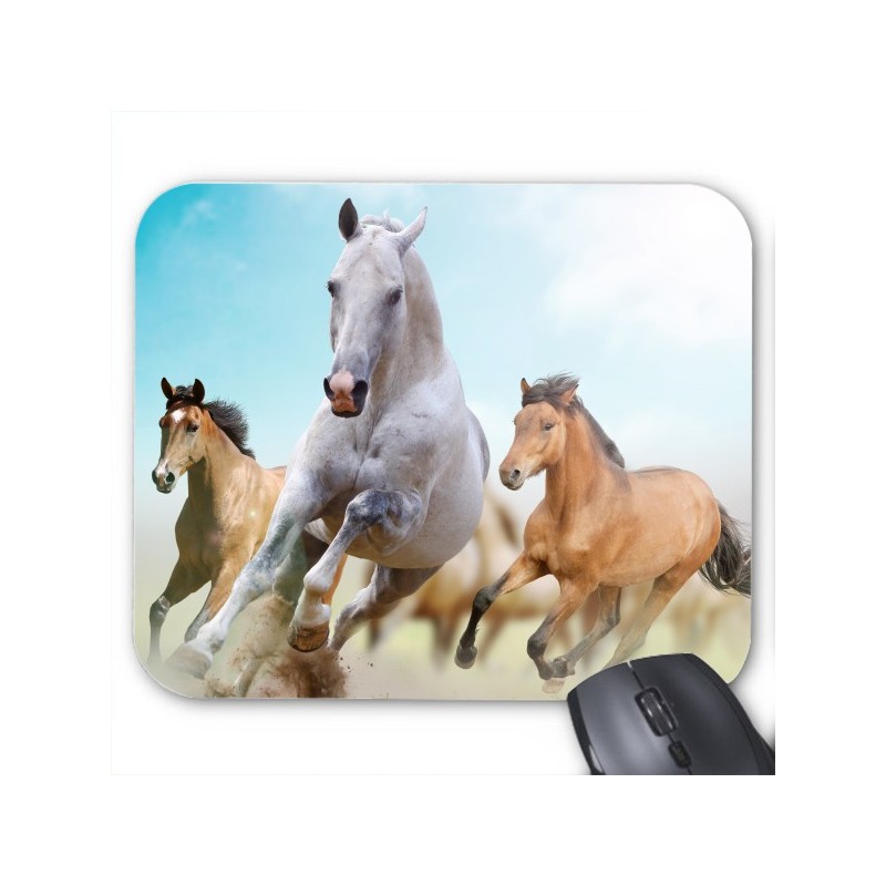Tapis de souris chevaux