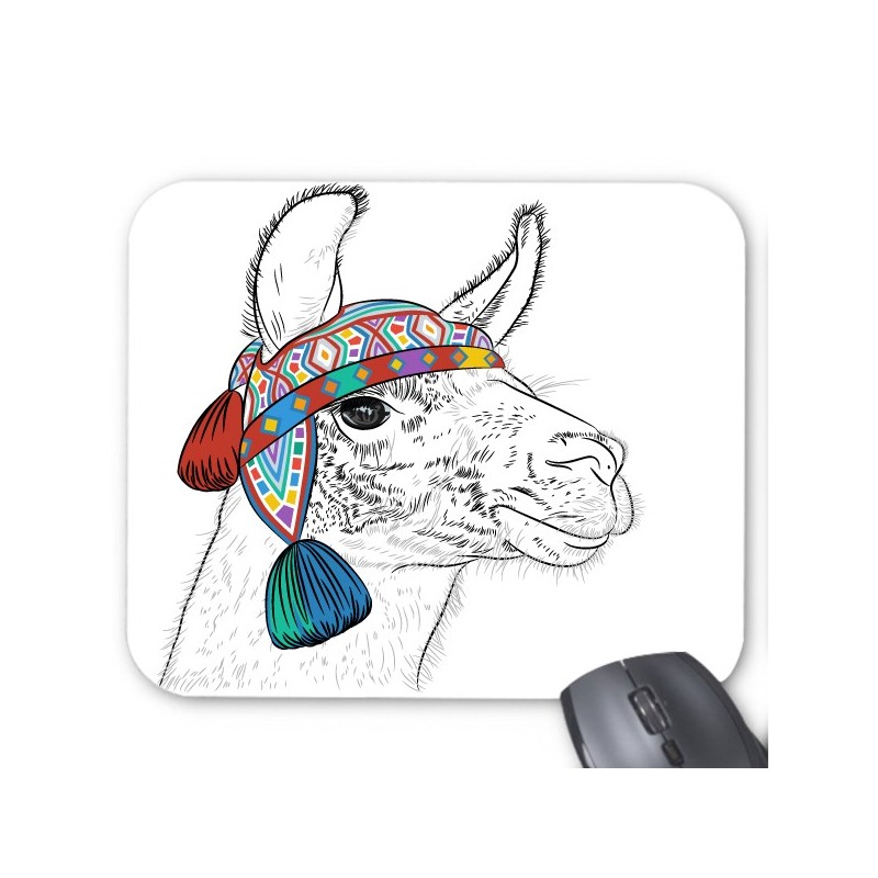 Tapis de souris lama