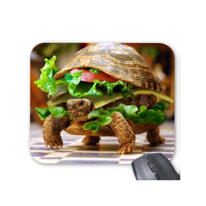 Tapis de souris tortue humour 