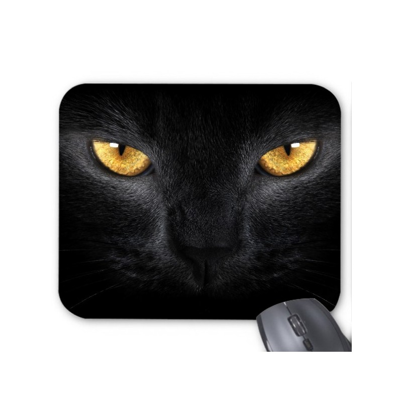 Tapis de souris panthere noir