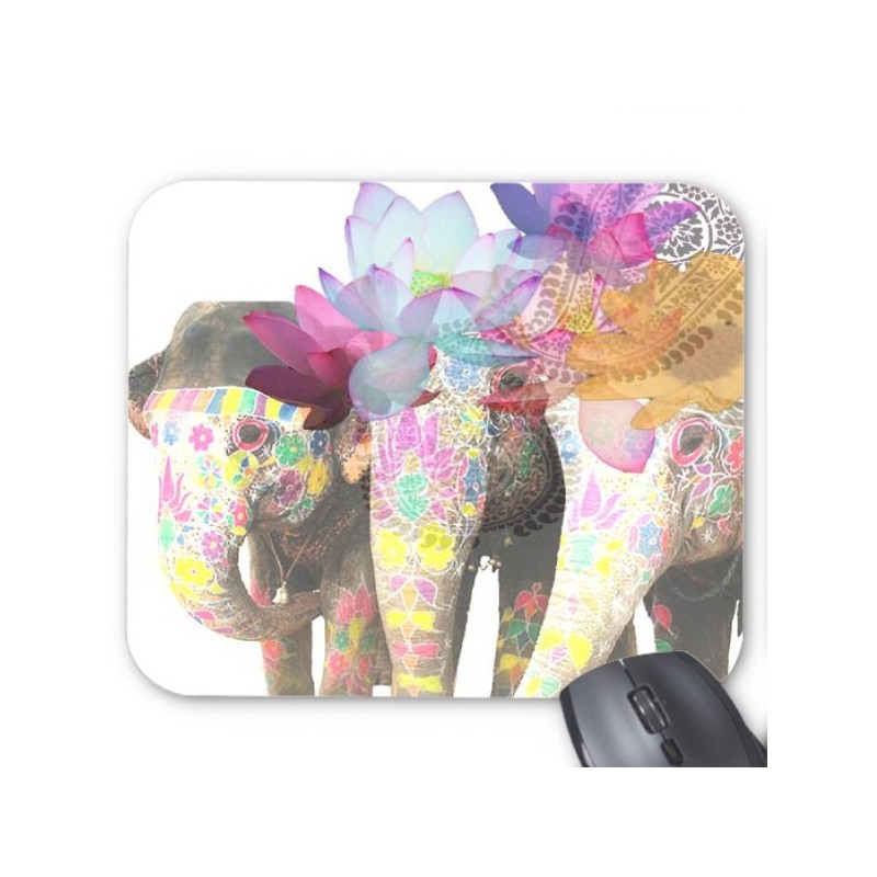 Tapis de souris éléphant inde  