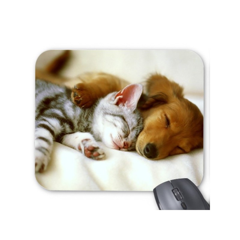 Tapis de souris chien chat